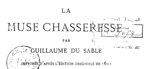 La Muse Chasseresse - édition de 1884 disponible sur Gallica Capture d’écran 2014-01-01 à 11.18.18
